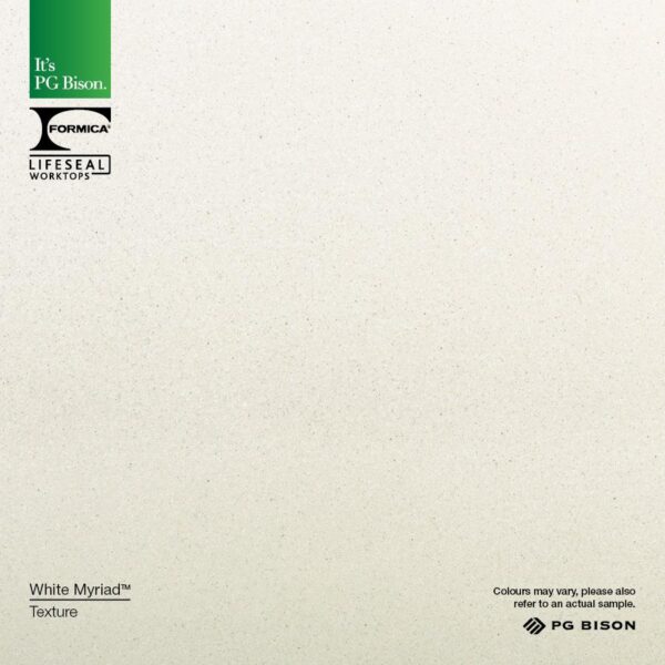 Formica LifeSeal Worktops - White Myriad